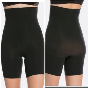 SPANX Higher Power Shorts Black Large